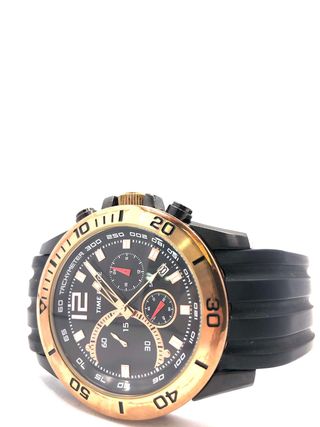 RELOJ DE CABALLERO TIME FORCE TF3145M ACERO 45 MM, ESFERA NEGRA, WR 10 ATM