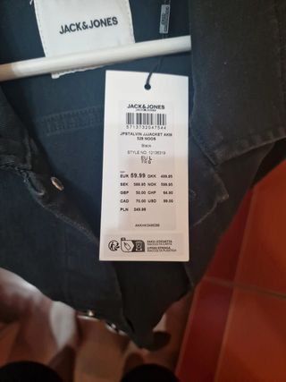 Chaqueta vaquera negra - Nueva