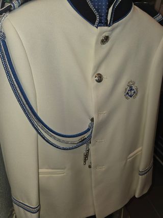 Traje comunión niño pantalón azul marino