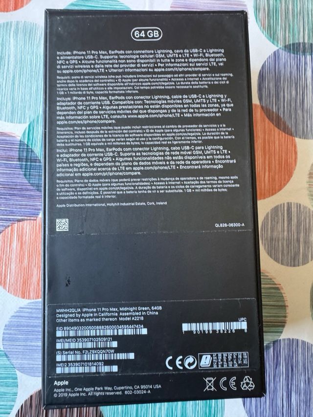 iPhone 11 Pro Max 64GB Verde Notte