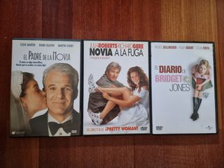 3 DVD Comedias Románticas