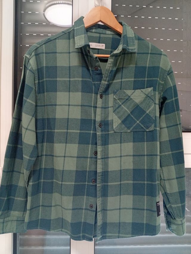 Camisa cuadros Zara niño 11-12 años