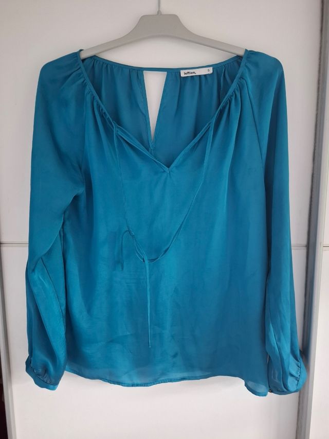 Blusa Lefties turquesa talla S