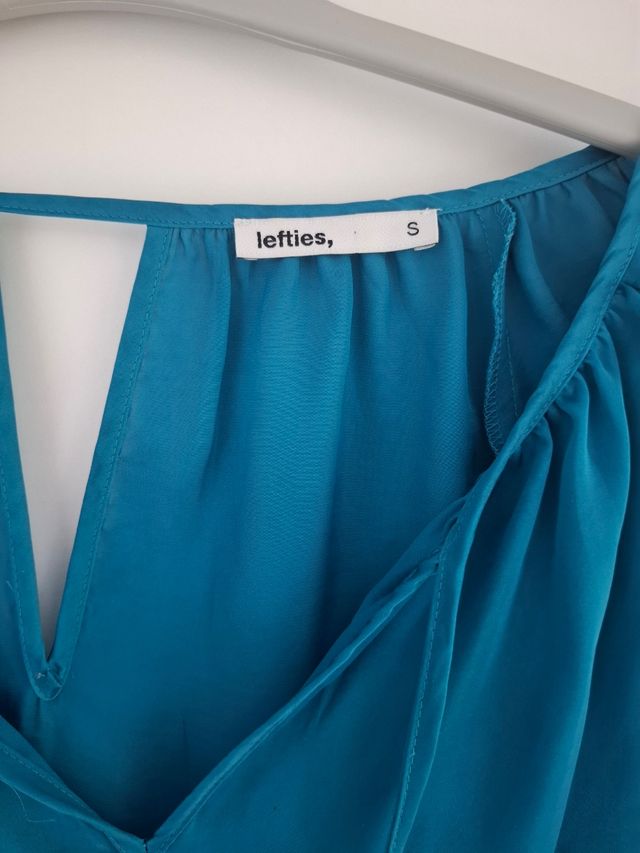 Blusa Lefties turquesa talla S