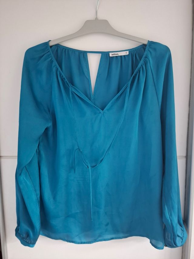 Blusa Lefties turquesa talla S