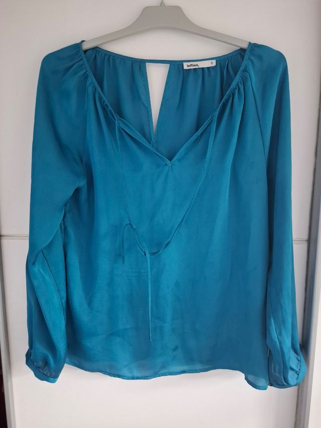 Blusa Lefties turquesa talla S