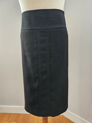 Falda negra mujer curvie T.48