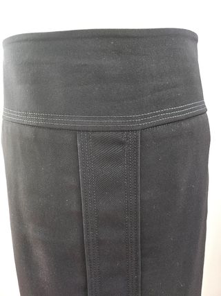 Falda negra mujer curvie T.48