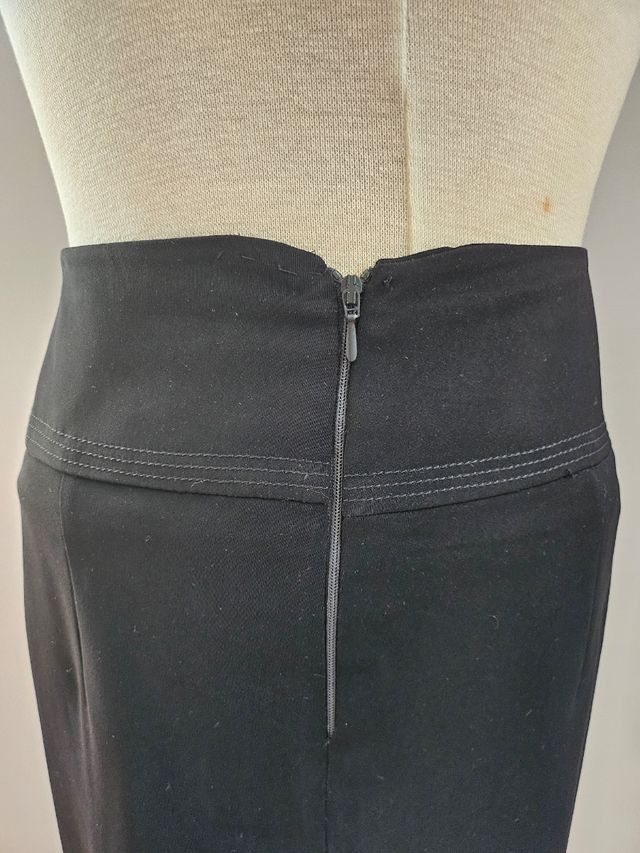 Falda negra mujer curvie T.48