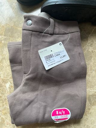 Pantalones montar niñ@ 8 años y botas talla 32