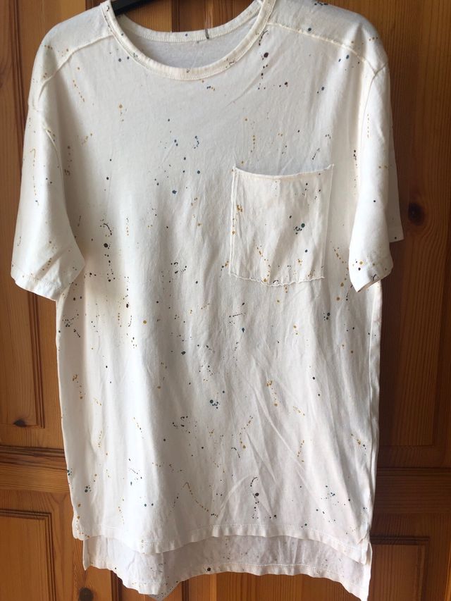 Maglietta bianca con stampa