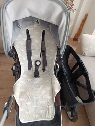 Bugaboo Donkey Gemelar Gris