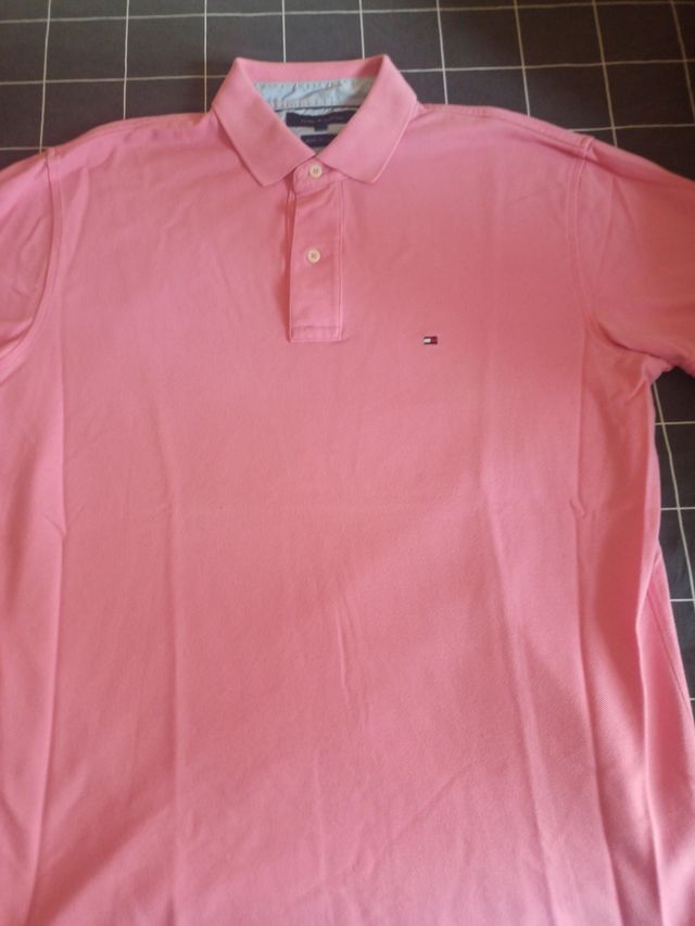 Polo Tommy Hilfiger rosa