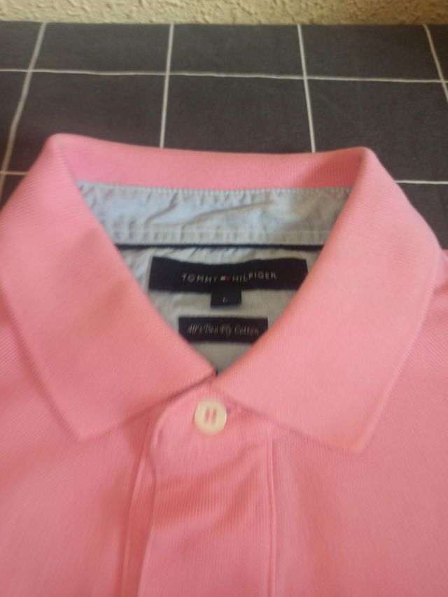 Polo Tommy Hilfiger rosa