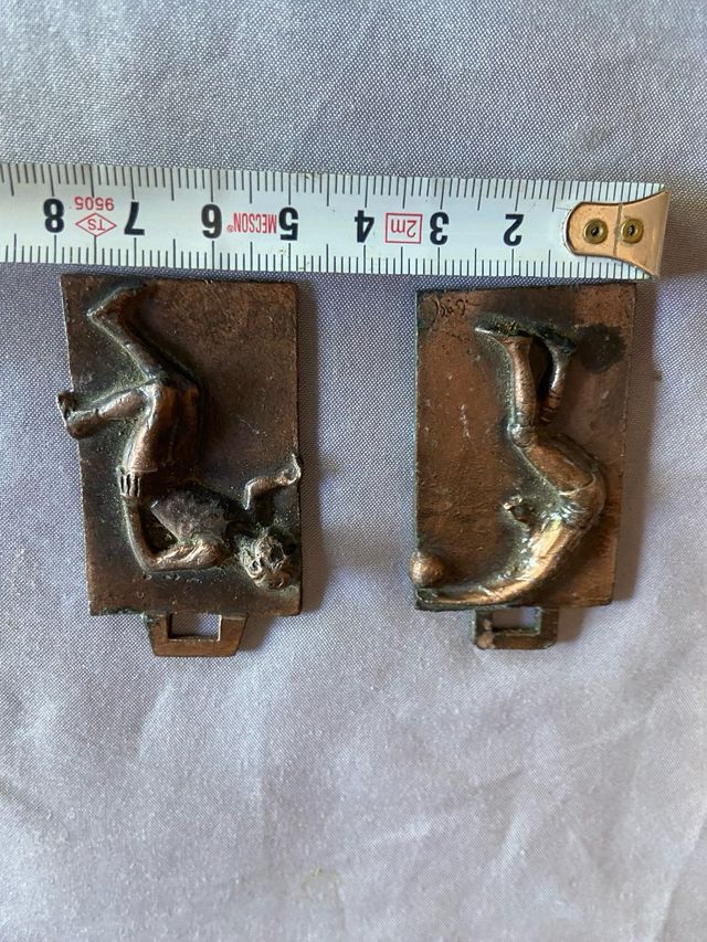 Medaglie bronzo sport vintage (2)