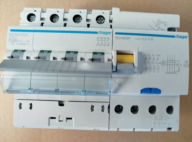 Interruttore Hager 4 poli