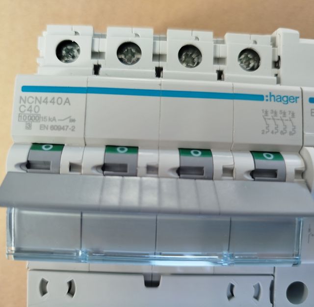 Interruttore Hager 4 poli