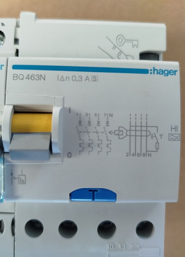 Interruttore Hager 4 poli