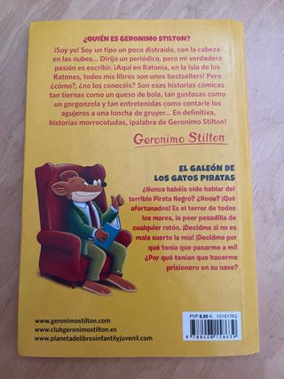 El galeón de los gatos piratas: Geronimo Stilton 8