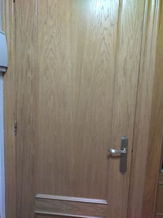 Puertas roble macizo