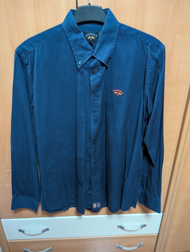Camisa Spagnolo azul - Talla M/L