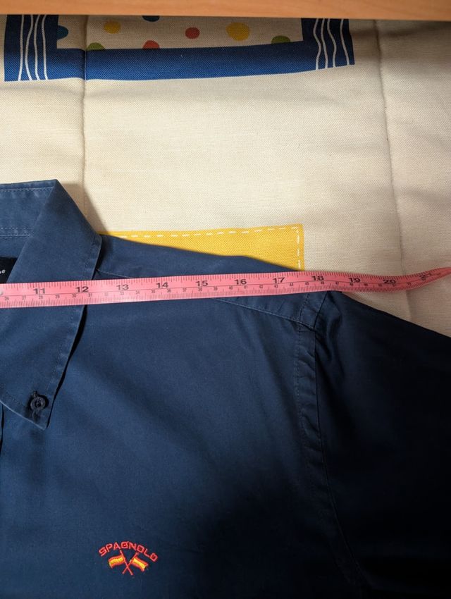 Camisa Spagnolo azul - Talla M/L