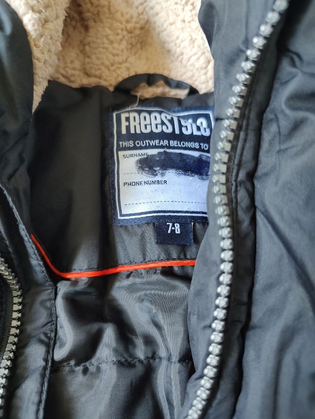 Abrigo Freestyle niño 7-8 años