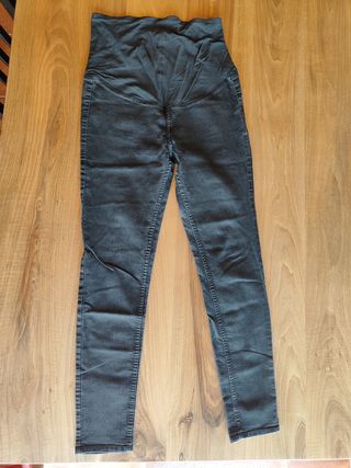 Vaqueros premamá negros