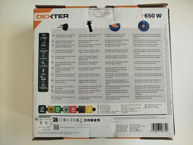 Taladro Dexter 650W - Impacto