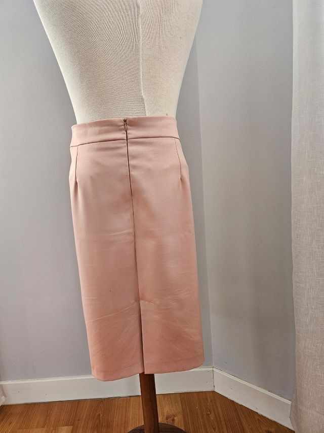 Falda rosa mujer talla 48
