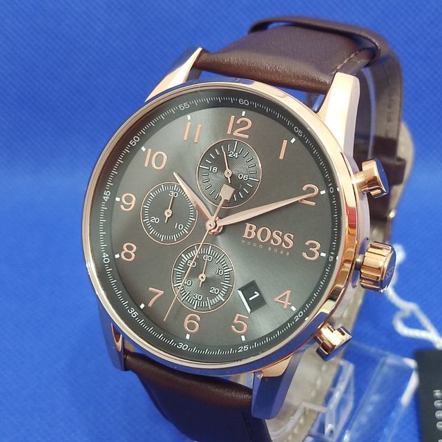 Reloj Hugo Boss Navigator marrón