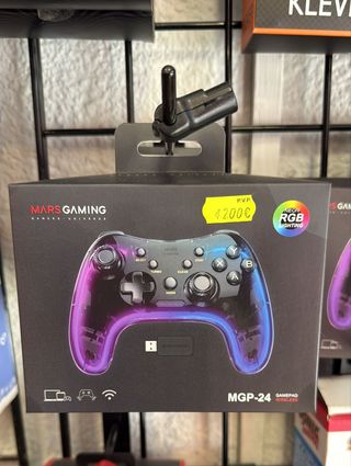 Mando MGP-24 MARS GAMING RGB inalámbrico - Nuevo