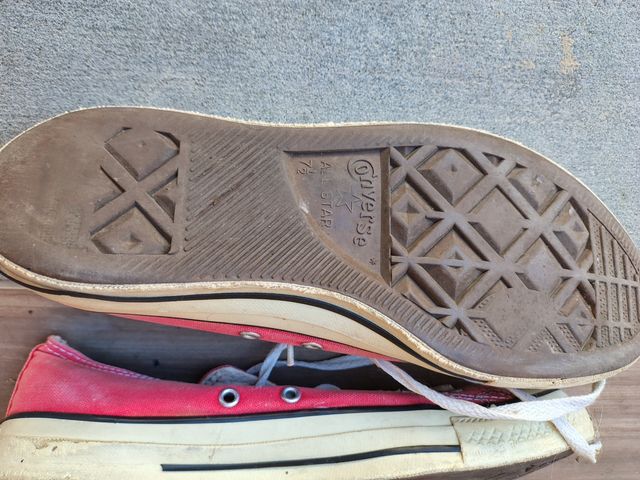 Converse All Star Rosse Usate