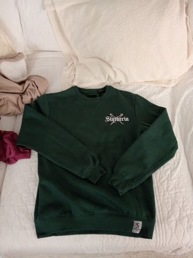 Sudadera Slytherin Verde Oscuro