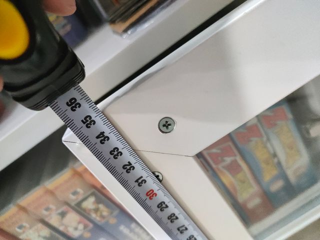 Puerta cristal estantería Billy