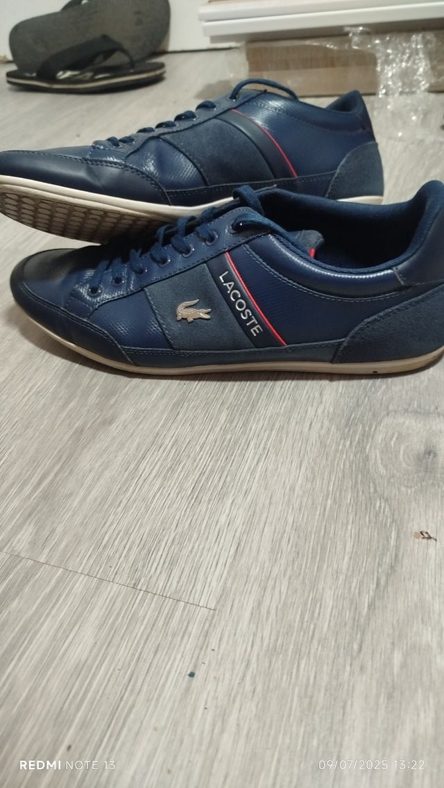 Zapatillas Lacoste azules