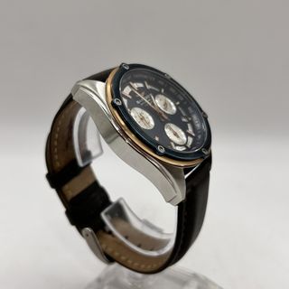 RELOJ DE PULSERA SANDOZ 81511-309/500 CORREA CUERO CON DOCUMENTACION