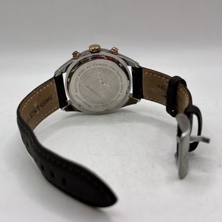 RELOJ DE PULSERA SANDOZ 81511-309/500 CORREA CUERO CON DOCUMENTACION