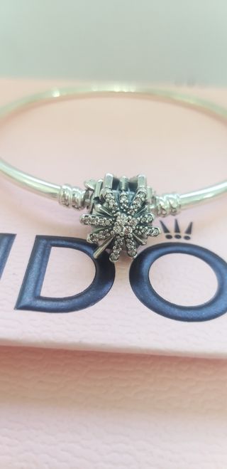 Pulsera Pandora copo de nieve