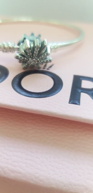 Pulsera Pandora copo de nieve