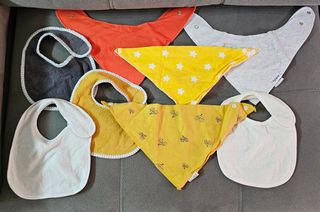 6 Baberos bebé