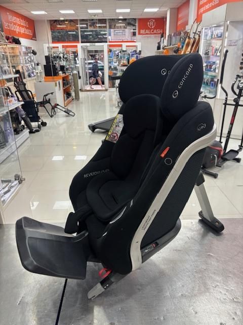 SILLA DE BEBE CONCORD REVERSO PLUS NEGRA
