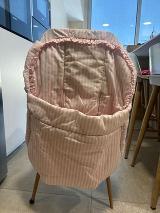 Saco grupo 0 rosa rayas