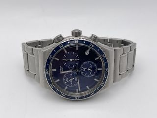RELOJ SWATCH SWISS COBALT LAGOON YVS496 CORREA DE ACERO