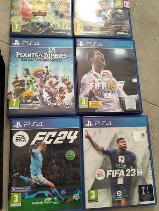 PS4 Slim (PlayStation 4) + 6 juegos
