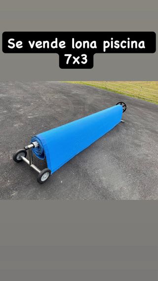 Lona piscina 7x3 azul