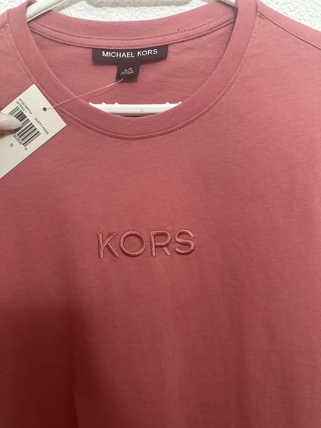 Camiseta Michael Kors rosa talla S