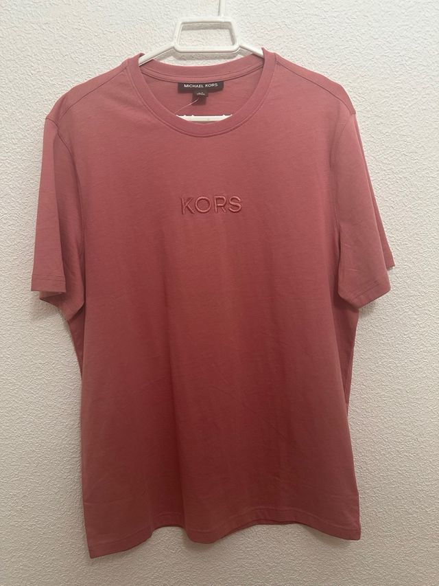 Camiseta Michael Kors rosa talla S
