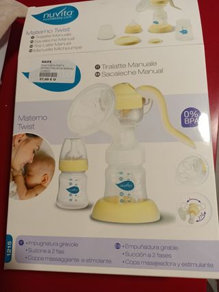 Extractor leche manual