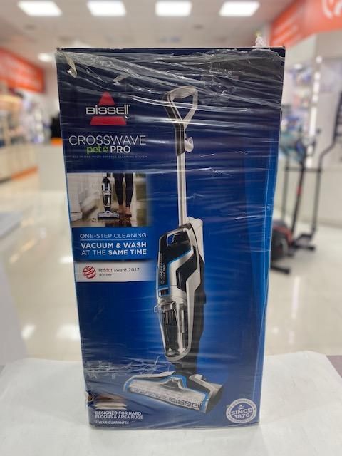 HIDRO ASPIRADORA DE ESCOBA BISSELL CROSSWAVE PET EN CAJA